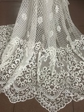 embroidered tulle mesh lace fabric top selling JIANXI.C-101422 african french lace fabric for show dress 2024 - buy cheap