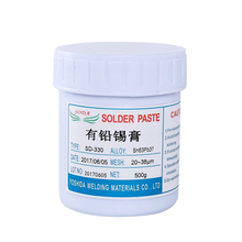 500g No-Clean SMT Lead-Bearing LED SMT BGA Solder Flux Paste Mobile Phone Chip Repair Electrical Conductivity Is Strong Sn63Pb37 2024 - buy cheap