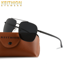 KEITHION Polarized Fashion Big Frame Sunglasses Men Square Fashion Glasses for Women High Quality Retro Sun Glasses Vintage 2024 - buy cheap