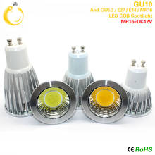 Super Bright GU10 Bulbs Light Dimmable Led Warm/White 85-265V 7W 10W 15W LED GU10 COB LED lamp light GU 10 led Spotlight 2024 - buy cheap
