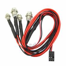 12V Line 60CM Colorful LED Lamp with Lamp Holder 4pcs RC Model Drift Car LED Night 5mm & 3mm headlamps headlights For Car xstech 2024 - buy cheap