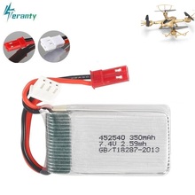 2s 7.4v 350mah 35C Lipo Battery for MJX X401H X402 JXD 515 515W 515V Battery RC Mini FPV Drone Quadcopter Helicopters 3.7v 1pcs 2024 - buy cheap