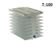 Aluminum Heat Sink For Solid State Relay SSR Small Type Heat Dissipation Newest 100*80*70, T-100 2024 - buy cheap