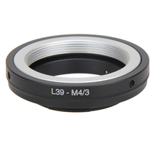 Anillo adaptador de lente para Leica L39 m39 a Micro 4/3 M43, montaje de tornillo para Cuerpo de Cámara, Olympus EP1, EP2, DMC-G1, GH1, GF1, UK, negro 2024 - compra barato