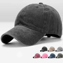 Casual Men Baseball Cap Denim Solid Vantage Women Baseball Hat Gril Adjustable Snapback Caps Bone Dad Hats Wholesale Unisex 2024 - buy cheap