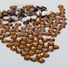 Strass redondo em resina tamanho misturado 2mm-6mm, 1000 peças, café, marrom, 14 facetas, brilhante, strass, decoração de unhas, diy, n18 2024 - compre barato