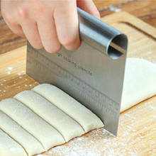 Pizza Dough Scraper Cutter Dough Knife Divider Flour Pastry Cake Pizza Cutting Tools Fondant Cake Decoration Spatulas 2024 - buy cheap