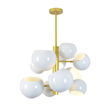 Lámpara colgante de globo E27, iluminación de diseño con personalidad nórdica, para Bar, cafetería, estudio, Hotel, creativa 2024 - compra barato