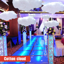 3Sizes Props Cotton Clouds Wedding Photography Party Childen Room DIY Decorative Window Layout Simulation White Cloudys 2024 - buy cheap