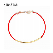 Pulsera de cuerda de Nuevo rojo de 3 colores, regalo de Navidad, a la moda para San Valentín 2024 - compra barato