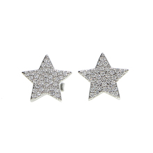 Hot Selling 100% 925 Sterling Silver Cute Dazzling Star Stud Earrings For Women Girl Authentic Original silver Jewelry Gift 2024 - buy cheap