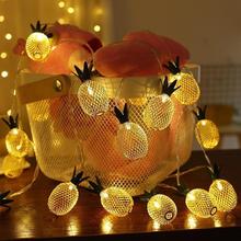 1.5/3M LED Pineapple String Light Ananas Fairy Light Home Bedroom Garden Christmas Wedding Party Decor Light Battery Operate 2024 - buy cheap