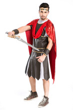 Halloween Adult Man Roman Spartan Warriors Costume Sparta Gladiator Roman Soldier Cosplay Outfit 2024 - buy cheap