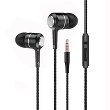 In  ear earbuds Earphone with Microphone Stereo Headset for Earbuds for Xiaomi and Huawei phones iphone and PC MP3 player 2024 - buy cheap