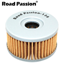 Road Passion filtro de aceite para motocicleta red para SUZUKI DR400 DR400S DRZ250 GN250 GN400 GZ250 SG350 SP250 VL125LC TU250X SP400T 2024 - compra barato