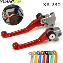 For Honda XR250 MOTARD XR230 MOTARD XR400 MOTARD XR400 CNC Pivot Brake Clutch Levers Motorcycle Dirt Bike Lever XR 230 logo 2024 - buy cheap