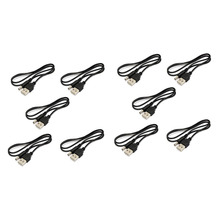 Lote 10 pces usb 2.0 macho para dc power jack plug tamanho 3.5mm x 1.35mm cabo de carregamento do cabo carregador para massageador digital wholsale 2024 - compre barato