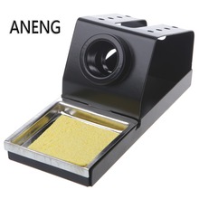 ANENG Metal Soldering Iron Stand with Sponge For HAKKO 936 Soldering Station 2024 - buy cheap