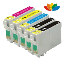 5pack Compatible EPSON fox T1285 multi Ink Cartridges for Epson Stylus SX125 SX130 SX230 SX235W SX420W SX425W Printer 2024 - buy cheap
