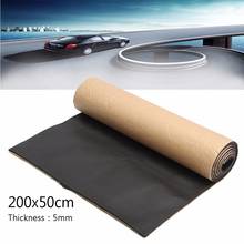 1Roll 200x50cm Car Auto Sound Deadening Cotton Heat Insulation Pad Foam Material Car Accessories Interior шумоизоляция для авто 2024 - buy cheap