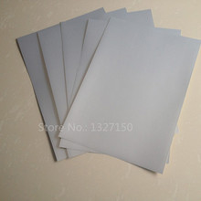 10Sheets A4 PET Silver UV-Coating Waterproof Self Adhesive Label Sticker  paper for Lazer Printer 2024 - buy cheap