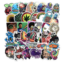 66Pcs/Lot Alien Waterproof 2022 Stickers Toy For Laptop Skateboard Luggage Decal Funny Stickers For kids 2024 - buy cheap