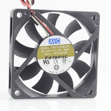 New 7CM 70mm CPU cooling fan winds of 7015 0.7A DC12V DE07015R12U 70*70*15mm 2024 - buy cheap