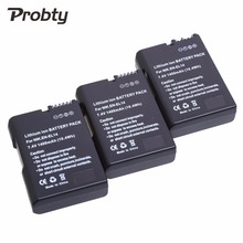 Probty-conjunto de baterias para câmera nikon, 3 peças 2024 - compre barato