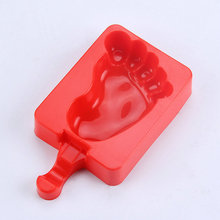  Foot Shaped Silicone Popsicle Molds Ice Cream Mold with 20pcs Wooden Popsicle Sticks Candy Bar Accessories 2024 - buy cheap