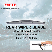Rear Wiper Blade for Subaru Forester (2003-2005) 1pc 16" 400mm,Car Rear Windscreen Wipers,for Back Window Windshield Blades 2024 - buy cheap