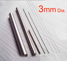 3mm diameter 50cm length high-purity titanium rod GR2 Ti bar stick titanium alloy rods 2024 - buy cheap