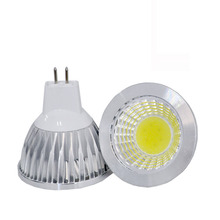 Bombilla LED de ahorro de energía, lámpara brillante GU10 COB 100 V, regulable 9W 12W 15W, Blanco cálido/frío MR16 COB 12V, 220 Uds. 2024 - compra barato