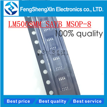 Regulador de conmutación reductor LM5008MM LM5008, 10 unidades/lote, MSOP-8 2024 - compra barato