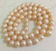 FREE SHIPPING HOT sell new Style >>>> 18inch 8-9mm natural white south seas pearl necklace clasp 2024 - buy cheap