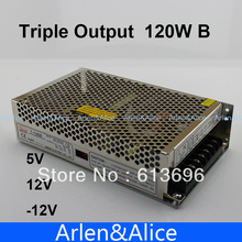 120W B Triple output 5V 12V -12V Switching power supply smps AC to DC 2024 - buy cheap