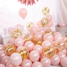 Chrome Balloons Metallic Balloons Helium Air Pearl Balloon 20pcs/lot Birthday Party Decoration golden Confetti balloons 2024 - buy cheap