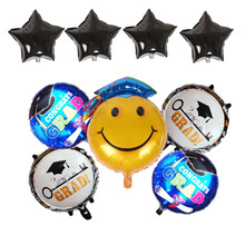 9pcs/lot Doctor Hat Graduation foil  Balloon Graduation Ceremony Decoration School Party Supplies Air Ballons Globos Toys 2024 - buy cheap