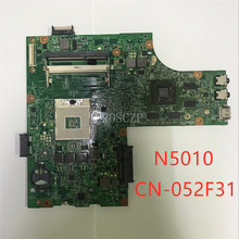 Free shipping For laptop motherboard  CN-052F31 052F31  52F31 N5010 48.4HH01.011 motherboard HM57 HD5650 1GB DDR3 100%Tested 2024 - buy cheap