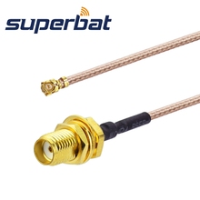 Superbat IPX/U.FL to SMA Female Bulkhead Pigtail RG178 20cm for Wifi Mini-PCI with Card RF Coax Cable 2024 - buy cheap