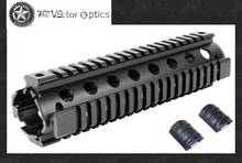 Vector Optics .223 Mid Length 8.5" Quad Rail System DropIn 2 piece Rifle Forearm Handguard Mount Free 16pcs Rubber Covers 2024 - купить недорого
