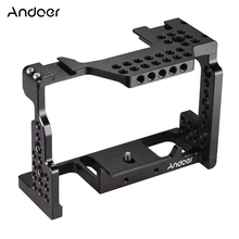 Andoer Camera Cage Aluminum Alloy 1/4" Screw Video Film Movie Making Stabilizer for Sony A7II/A7III/A7SII/A7M3/A7RII/A7RIII 2024 - buy cheap