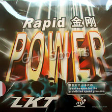 LKT Rapid POWER OFF Pips-In Table Tennis (PingPong) Rubber With Sponge 2024 - buy cheap