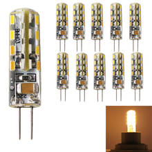 10 piece G4 led bulb 220v 32 LED SMD 3014 Led Lamp 360 Degree Beam Angle silicon LED For chandelier lamparas Light 2024 - buy cheap