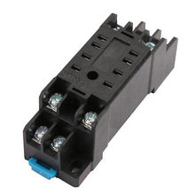 2-M4X10 8Terminals 35mm DIN Rail Mounted 220/240V Power Relay Socket Base Holder 2024 - buy cheap