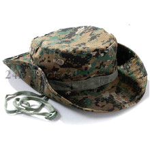 Chapéu multicamadas boonie tático airsoft camuflado militar exército acessórios de caça 2024 - compre barato