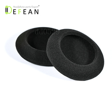 Defean 60mm / 6cm / 2.35 inches Foam ear pads cover across ear buds for headphone headset  10 pairs per lot 2024 - buy cheap