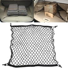 For Citroen C3 C4 C5 C6 Berlingo Grand Picasso Auto Care Car Trunk Luggage Storage Cargo Organiser Nylon Elastic Mesh Net 2024 - buy cheap