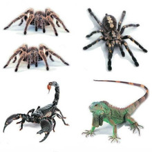 3D Car Sticker Animals Bumper Spider Gecko Scorpions For SSANGYONG Chairman Rexton Kyron Rodius Actyon Tivolan For Chery 2024 - buy cheap