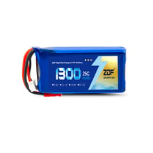 ZDF Lipo Battery 2S 3S 4S 5S 6S 7.4V 11.1V 14.8V 18.5V 22.2V 1300mAh 1500mah 25C 50C For Drone FPV Quadcopter 2024 - buy cheap