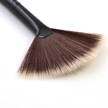 Highlighting Makeup Brush Nail Art Brush for Makeup Slim Fan Shape Powder Concealor Blending Finishing Highlighter 2024 - buy cheap